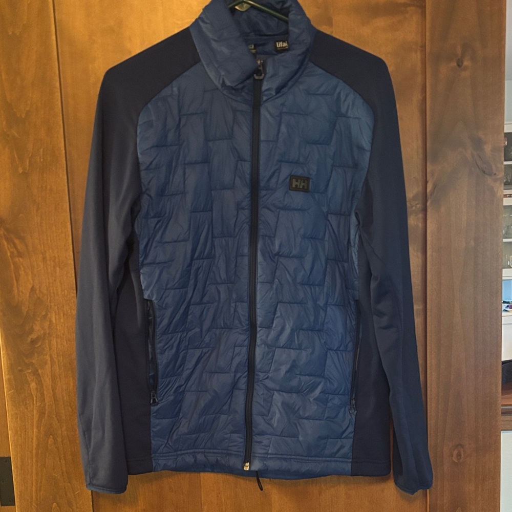 Helly Hansen Men's Navy/Blue Lifaloft Hybrid Insulator Jacket